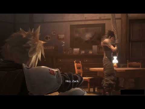 Crisis Core Reunion: Zack and Cloud at the inn (Original VA)