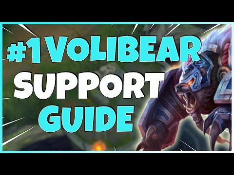 #1 VOLIBEAR SUPPORT GUIDE (LEAGUE OF LEGENDS SEASON 10 GAMEPLAY)