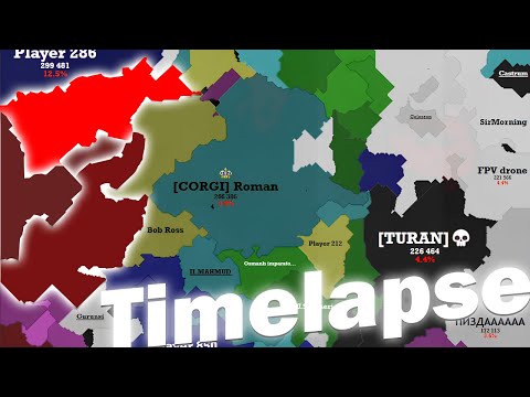Territorial io Timelapse Arena
