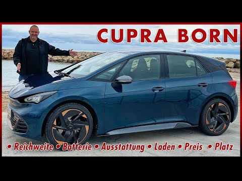 Cupra Born - Test & test drive in the first electric Cupra | Range Charging Battery Review 2021
