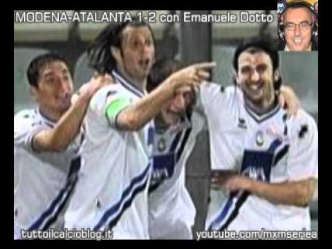 Emanuele Dotto in Modena-Atalanta 1-2 (11/4/2011) Radiocronaca da Radio 1 RAI