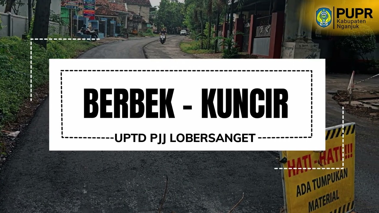 Aksi Cepat Awal Tahun 2026, Dinas PUPR Nganjuk Melalui URCPJJ Gas Poll Jaga Kemantapan Jalan