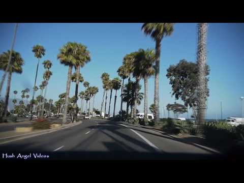 Driving on Shoreline Drive Santa Barbara