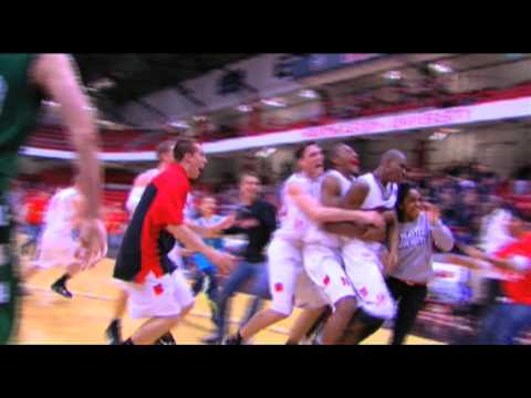 Buzzer Beater - Northeastern University Basketball vs. Wright State 11/28/09