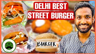 Delhi ka Best Street Food Burger | Veggie Paaji