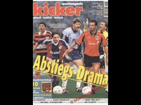 1998/1999 34. Spieltag ABSTIEGSDRAMA Radio-Schlußkonferenz