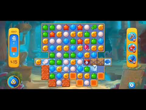 Fishdom 6917 Level - NO 💣🧨💥