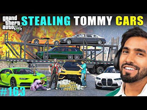 STEALING TOMMY MAFIA CARS  | TECHNO GAMERZ GTA 5 GAMEPLAY #163