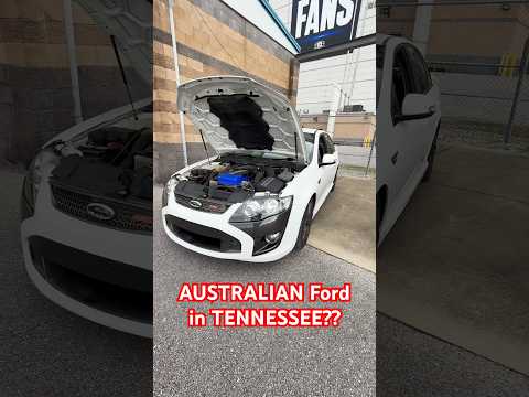 AUSSIE FPV F6 310 spotted at C&C Nashville #ford #fordaustralia #barra #fordperformance #fordfalcon