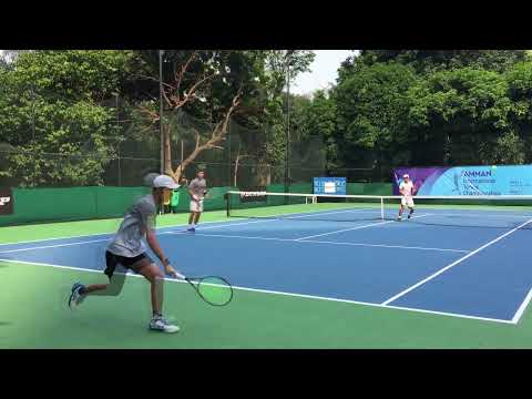 Amman-I |Cristopher Rungkat/ Nathan(INA) vs Congsup Congcar(THA)/ Takuya Kumazaka (JPN) 6-2, 6-4