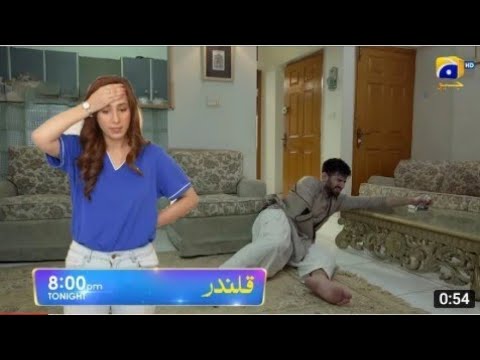 Qalandar Episode 22 promo Highlights . Muneeb Butt , Asif Ali,