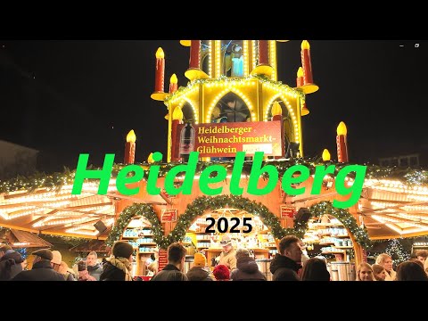 Heidelberg Christmas markets in the old town