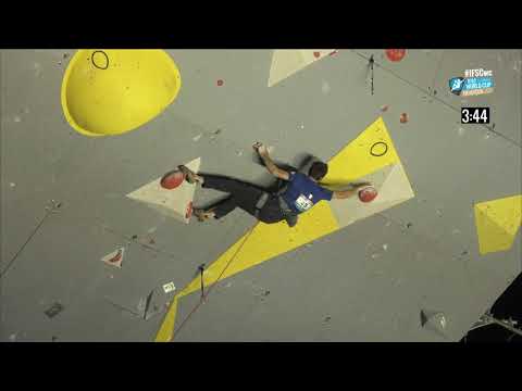 IFSC Climbing World Cup Briancon 2017   Lead   Finals   Men   Romain Desgranges mp4