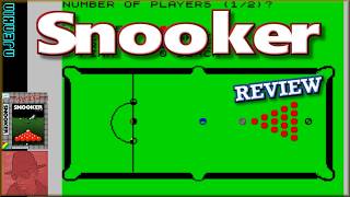 Snooker - on the ZX Spectrum 48K !! with Commentary