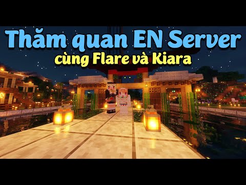 Hố simp Hololive - 【Hololive Vietsub】Flare's visit to Minecraft EN Server
