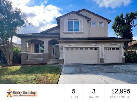 Spacious 5 Bed, 3 Bath Home on Cul-de-sac Lot property video