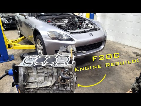 Rebuilding a blown Honda S2000 Engine (F20C Rebuild)