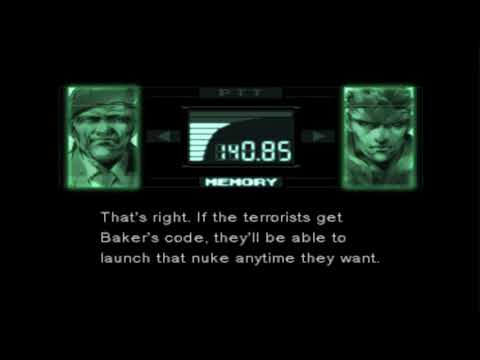 Metal Gear Solid Pt 3 Darpa Chief