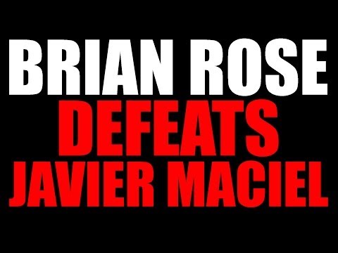 Brian Rose vs Javier Maciel POST FIGHT