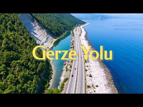 Gerze Yolu 4K Drone  Karadeniz Sahilinde Eşsiz Manzaralar