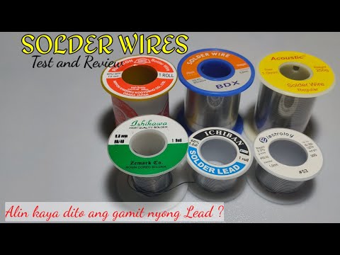 Solder wire review & comparison || 6 best soldering Lead