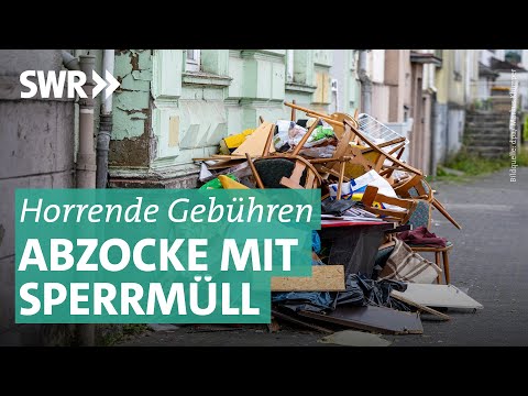 So trickst die Sperrmüllmafia Verbraucher und Staat aus | Marktcheck SWR