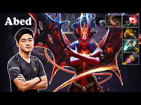 Abed - Queen of Pain Midlane | Dota 2 7.29c Gameplay