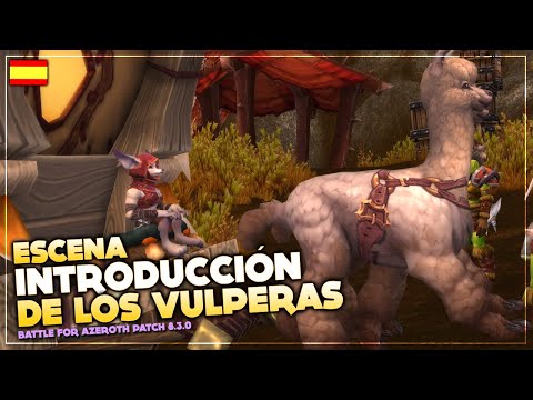 Escena Introducción de los Vulpera en español | Parche 8.3 Visiones de N'Zoth