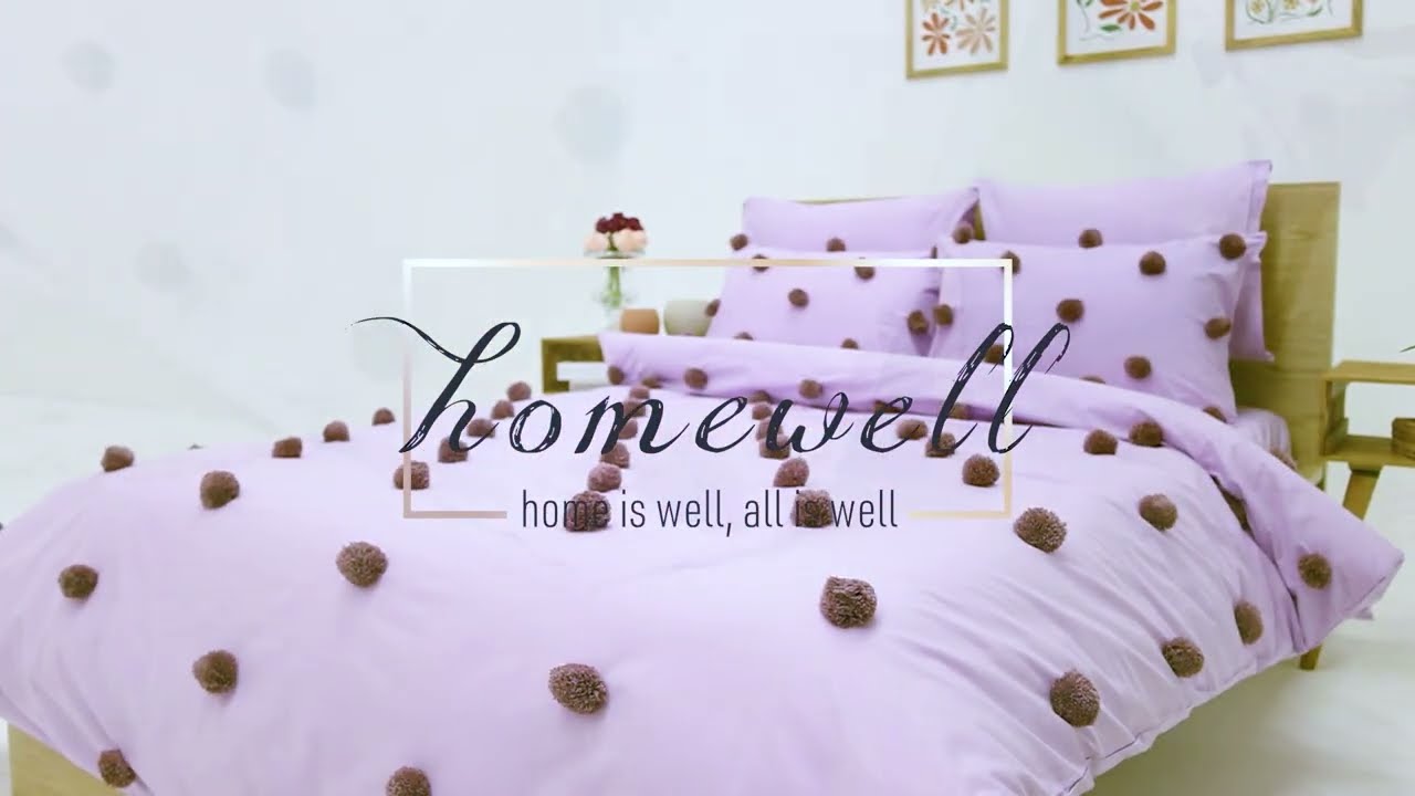 COURCHAVEL DUVET COVER SET - LAVANDER