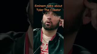 Why Eminem removed the &quot;f&quot; word in &quot;Fall&quot; about Tyler The Creator 🤔 #shorts #eminem #tylerthecreator