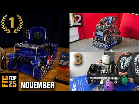 FTC Top 25 | DECODE | November - Presented by Studica Robotics