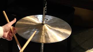 Video thumbnail for Steve Maxwell Vintage Drums - Sabian 15" Artisan Light Hihat Cymbal Pair - 909/1195g by Steve Maxwell Drums