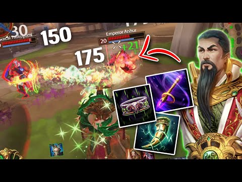 SMITE Yu Huang with a FULL ATTACK SPEED Is...