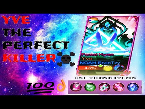 Legendary YVE Best Tricks and Build | Mobile Legends | MLBB | ClickBitzz | ErvinTzy