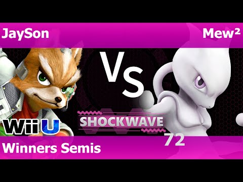 SW 72 - JaySon (Fox) vs Mew² (Mewtwo) Winners Semis - Smash 4