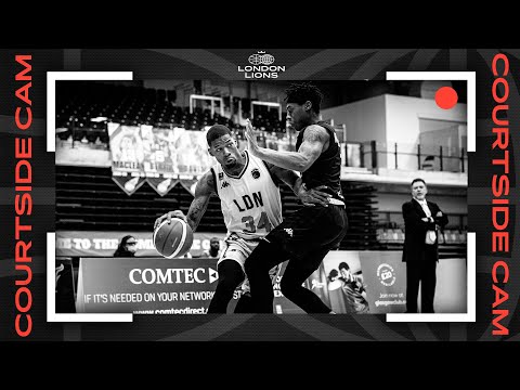 Glasgow Rocks 89 - 108 London Lions | BBL Trophy Semi-Final | Courtside Cam