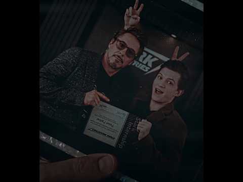 "I Lost The Kid"-Peter x Iron Man"Lady Gaga, Bruno Mars - Die With A Smile (Slowed)#shorts #edit