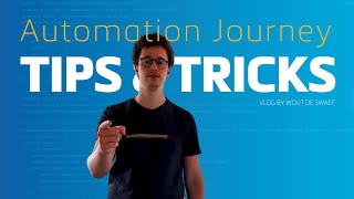 Wout Learns Scripting in Mimics Ep. 4: Automation Tips and Tricks