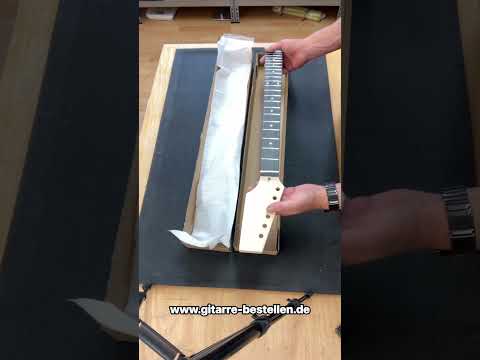 Paddle Neck Hals, 22 Bünde extra breit 46mm