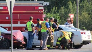 Person had to be extracted after two vehicle accident Highway 151 at Highway 27