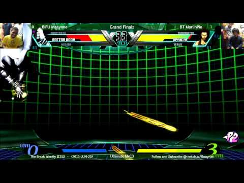 The Break #213   UMvC3 GF   BIFU Insaynne VS BT MarlinPie
