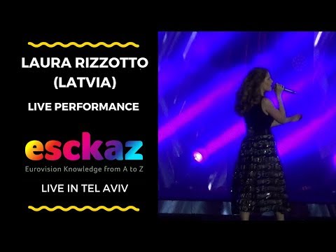 ESCKAZ in Tel Aviv: Laura Rizzotto (Latvia) - Funny Girl (at Israel Calling)