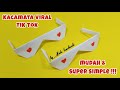 Cara Membuat Kacamata Dari Kertas Yang Lagi Viral Di Tik Tok 2022 Paling Mudah