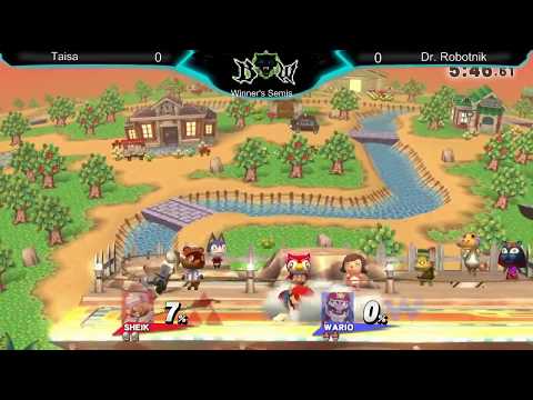 Black wolf March Taisa (sheik) vs Dr.Robotnik (warrio, yoshi) Winner's Semis