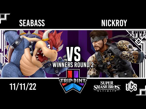 Tripoint Smash 167  -  Winners Round 2  -  Seabass(Bowser) Vs. NickRoy(Snake)