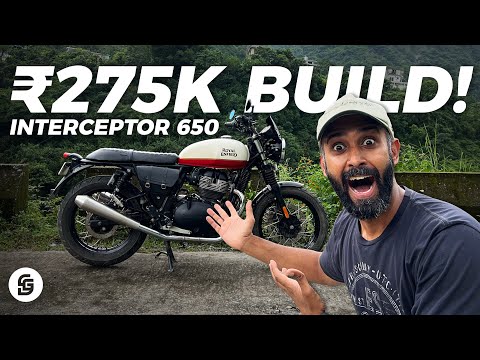 My ₹2.75 Lakh Interceptor 650 Build - Full Walkthrough!