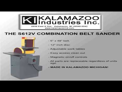 2023 KALAMAZOO INDUSTRIES S612V Belt Grinders Including Sanders | Blackout Equipment, LLC (1)