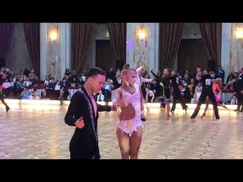 Mads Friis Lassen - Ilona Sak, DEN | Rumba | WDSF European Championship Youth Latin 2019