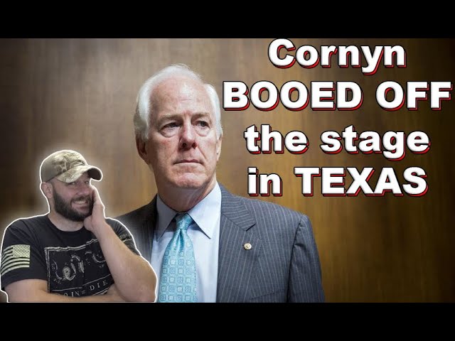 Cornyn booed SAVAGELY when he went home to TEXAS… Tell me we aren't making an impact...