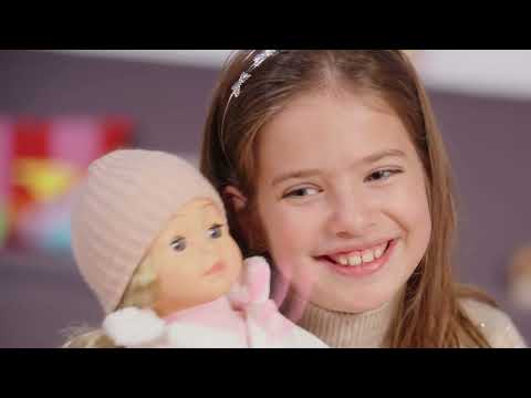 BAMBOLINA estiškai kalbanti lėlė Paula, BD1679BEE video